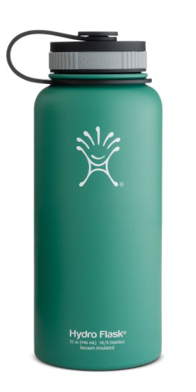 Hydro Flask Insulated Wide Mouth Stainless Steel Water Bottle 32-Ounce