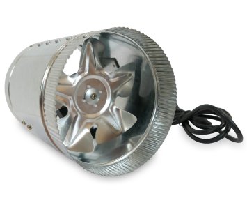 TerraBloom 6 Inch Duct Booster Fan 240 CFM 6 Inline Fan