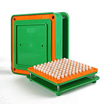 100pcs One Time (00#) Capsule Holder With Tamper for Size 00 capsules Holding Tray Pill Dispensers & Reminders