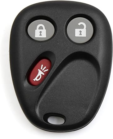 uxcell New 3 Buttons Key Shell Keyless Entry Fob Remote Control Case Replacement 21997127 for Cadillac for Chevrolet for GMC for Hummer