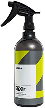 CarPro Elixir Quick Detailer with Sprayer - 1 Liter - Quick Detail Provides a Fast Layer of Depth, Gloss, and Hydrophobic Energy