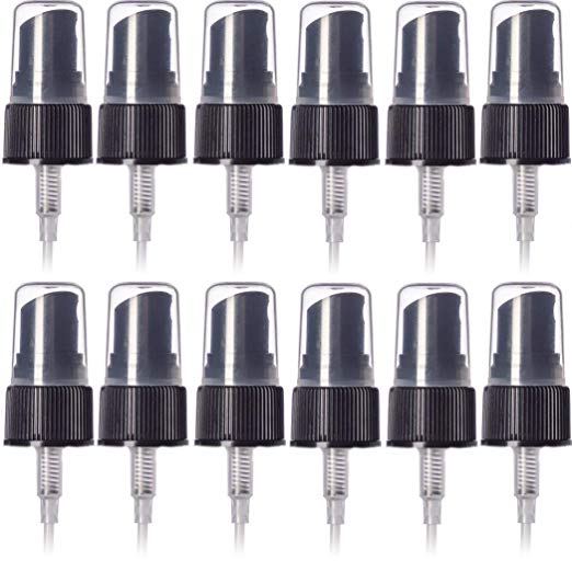 Spray Tops for Essential Oil Bottles - fits Directly onto 5/15ml Essential Oil Bottles. Pack of 12.