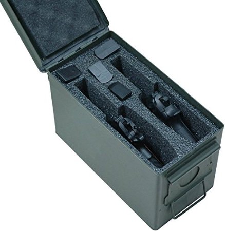 Case Club 2 Pistol .50 Cal Ammo Can Foam (Pre-cut, Closed Cell, Military Grade Foam)