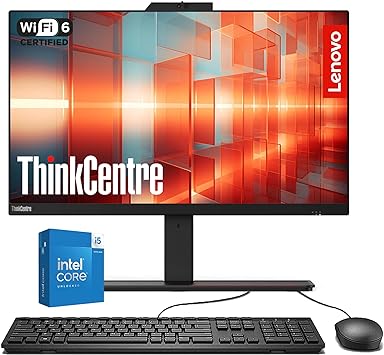 Lenovo ThinkCentre M90a | Business All in One Desktop | 23.8" FHD IPS Display | 32GB RAM | 2TB Storage (1TB SSD with 1TB HDD) | Intel Core i5 Processor | FHD Webcome | Wi-Fi 6 | Win 11 Pro