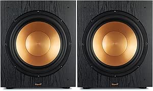 Klipsch SUB-120-BLACK Synergy Black Label Subwoofer Speaker Pair (2020)