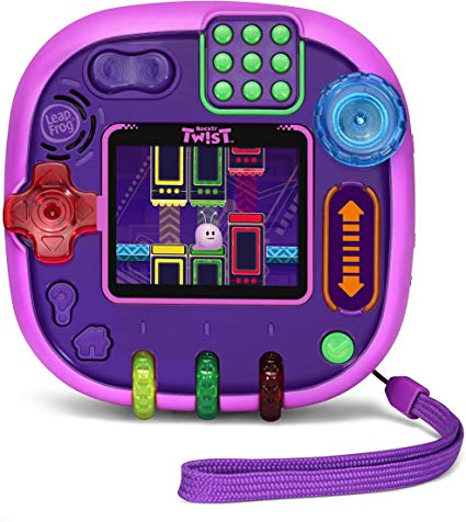 LeapFrog Rockit Twist Kids Educational Toy|Travel Games for Kids with 12 Games to Learn Maths, Literacy, Science & Creative Skills|Children Handheld Console with Games for 4, 5, 6  Year Olds, Purple