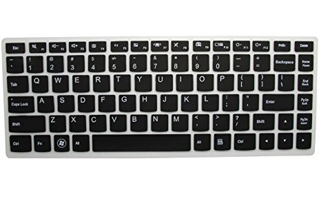 CaseBuy Ultra Thin Soft Silicone Gel Keyboard Protector Skin Cover for Lenovo Yoga 900 13.3" 2-in-1 Touch-Screen Laptop US Version (Black)