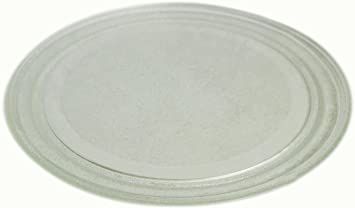 LG 3390W1A044B 12-Inch Microwave Oven Glass Turntable Tray