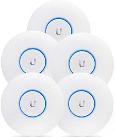 Ubiquiti UniFi UAP AC Lite 2.4GHz/5GHz, 802.11ac, No PoE adapters in Set - 5Pack