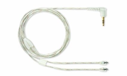 Shure EA46CLS 46-Inch Clear Detachable Earphone Cable with Silver MMCX Connection for SE846 Earphones