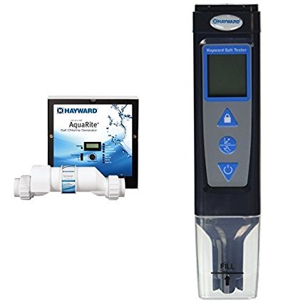 Hayward AQR9 AquaRite Salt Chlorination Bundle (Salt Chlorinator   Salt Meter)