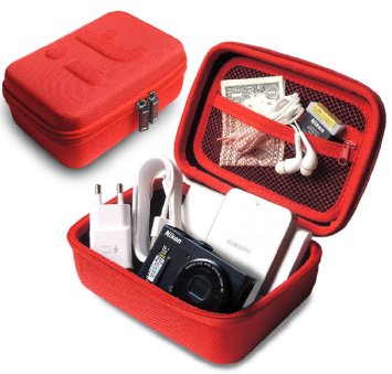 Electronic Accessory Case / Travel Organizer / Travel Shaver Case / Travel Cosmetics Case / Cable Organizer / Traveling Jewelry Organizer / Travel Packing Cubes (medium)