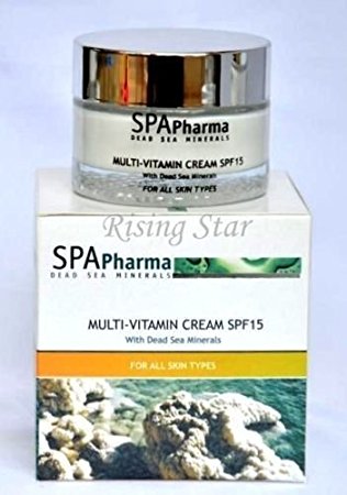 Top Dead Sea Multi-Vitamin Cream SPF15 Israel Deep Anti Aging Moisturiser Creme