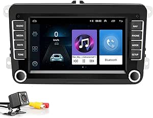 Bluetooth Car Stereo 2 Din 7" Android 8.1 Car Multimedia Player Car Stereo WiFi GPS Navigation Autoradio for Skoda VW Passat B6 Polo Golf