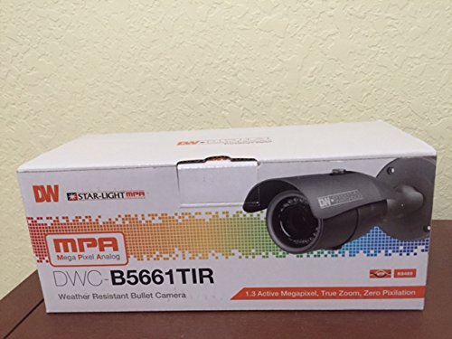 Digital Watchdog Star-Light Megapixel Analog Camera Security Camera CCTV 800 TVL 720P resolution D/N NEMA RATING: IP66 RS-485 Built-in IR DWC-B5661TIR