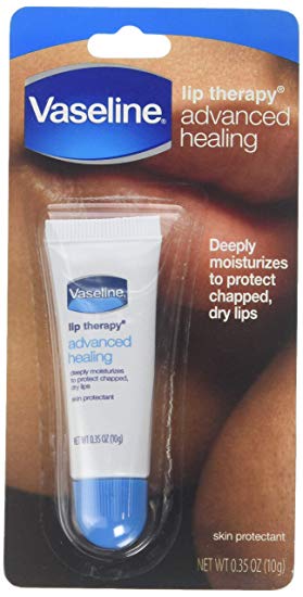 Vaseline Lip Therapy Advanced Formula 0.35 OZ - Buy Packs and SAVE (Pack of 6)