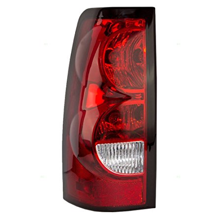 Drivers Taillight Tail Lamp Lens Replacement for Chevrolet Pickup Truck 19169004