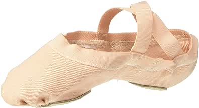 Bloch Girl's Synchrony Split Sole Stretch Canvas Ballet Slipper / Shoe