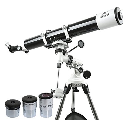 Gskyer EQ 80900 Telescope, German Technology Telescope,Starwatcher Refractors