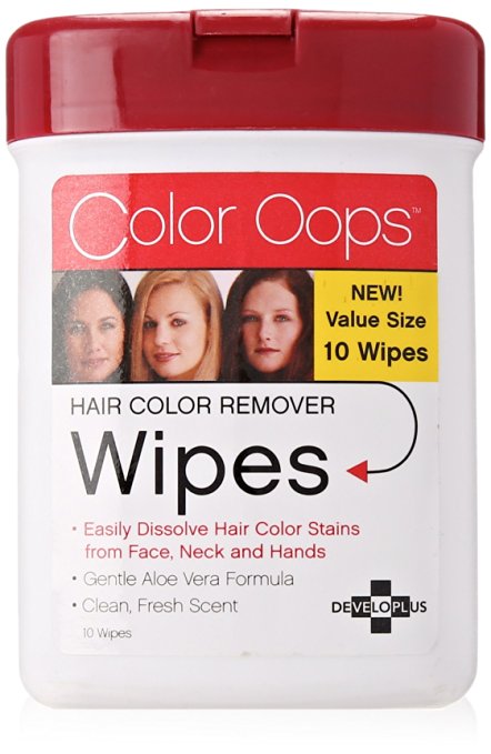 Color Oops Wipes, 10 Count