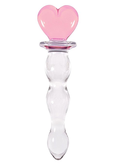 Utimi Novelties Crystal Heart of Glass, Pink