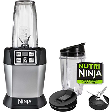 Nutri Ninja Auto-iQ (BL480) 1000 Watt Digital Blender (Certified Refurbished)