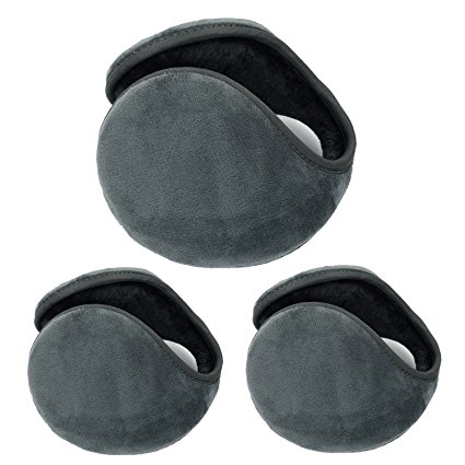 Foldable Ear Warmers Polar Fleece Winter EarMuffs For Women And Men