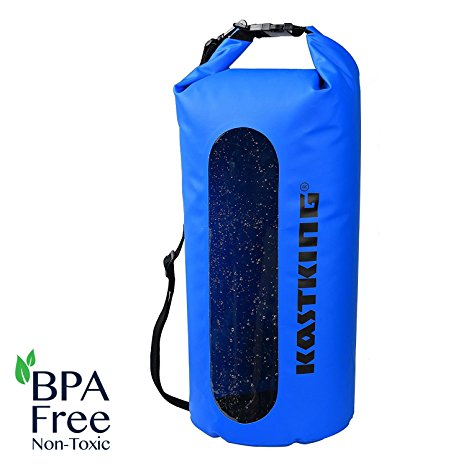 KastKing Dry Bag Waterproof Roll Top Sack for Beach, Hiking, Kayak, Fishing, Camping, and Other Outdoor Activities