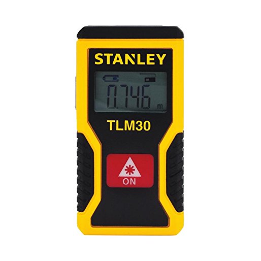 Stanley STHT77425 TLM30 Pocket Laser Distance Measurer, 30'