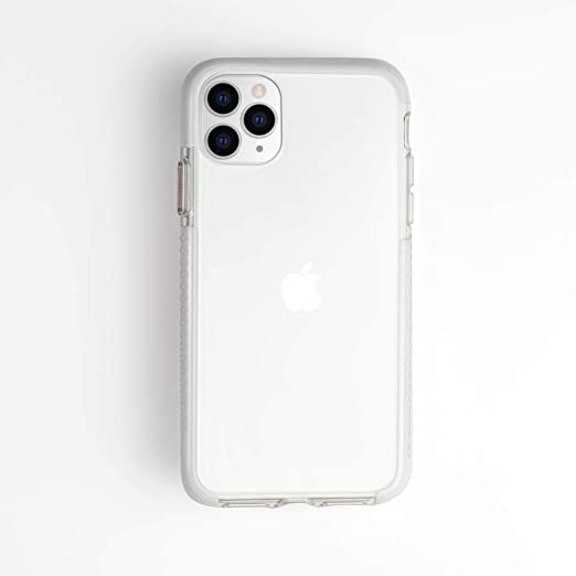 BodyGuardz - Ace Pro Case for iPhone 11 Pro Max, Extreme Impact and Scratch Protection (Clear/White)