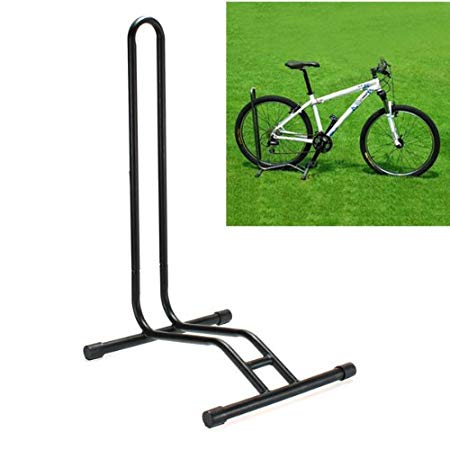 Random Color (silver/black) Bicycle Display Floor Rack Bike Repair Stand