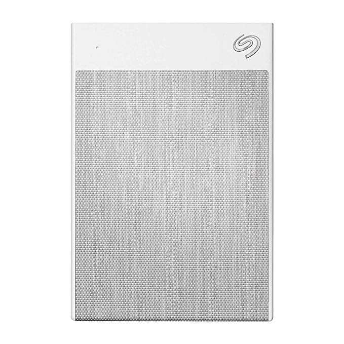 Seagate Backup Plus Ultra Touch 2 TB External Hard Drive Portable HDD – USB-C USB 3.0, 1yr Mylio Create, 4 Months Adobe CC Photography Plan, and 3-Year Rescue Services - White (STHH2000402)