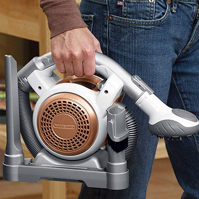 Black and Decker Flex Vac Cordless Mini Canister Vacuum (Certified Refurbished)