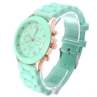OFTEN Popular Silicone Quartz Men Women Girl Boy Unisex Jelly Wrist Watch Cheap Gift