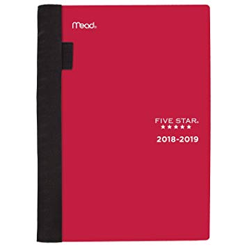 Five Star Student 2018-2019 Academic Year Weekly & Monthly Planner, Small, 5-1/2 x 8-1/2, Advance, Color Will Vary (CAW40110)