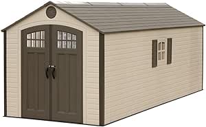 Lifetime Storage Shed 60120 8 ft x 20 ft Building Kit