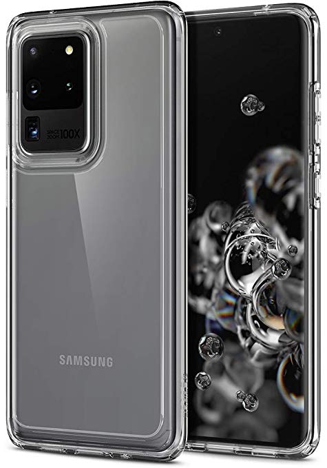 Spigen Ultra Hybrid Designed for Samsung Galaxy S20 Ultra Case (2020) - Crystal Clear