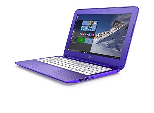 2016 HP Stream 11 11.6 inch Laptop (Intel Celeron N3050 1.6GHz, 2GB RAM, 32GB Solid State Drive, Windows 10 Home) Purple (Certified Refurbished)