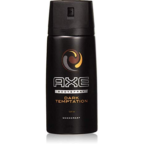 AXE Body Spray for Men Dark Temptation 4 oz (Pack of 2)