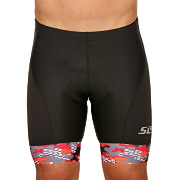 SLS3 Tri Shorts Compression - Triathlon Shorts Mens - Men's Triathlon Shorts Black - 2 Pockets FX - Great Durability and Fit - German Designed