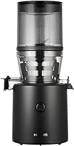 Hurom H320 Slow Juicer, Matte Black | Ultra Low Pulp | Hands-Free | Hopper Fits Whole Produce | Quiet Motor | BPA Free | Easy Assembly | Cold Press Masticating Juicer