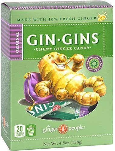 Ginger People Gingins Chewy Orig Box 4.5 Oz