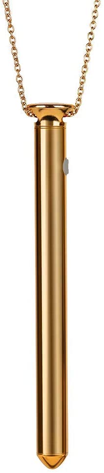 Crave Vesper Vibrator Necklace (24K Gold)