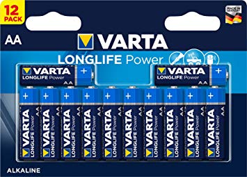 VARTA High Energy AA Mignon LR6 1.5V Alkaline Batteries 12-Pack