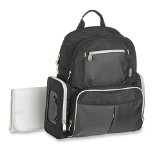 Graco Gotham Smart Organizer System Back Pack Diaper Bag BlackGrey