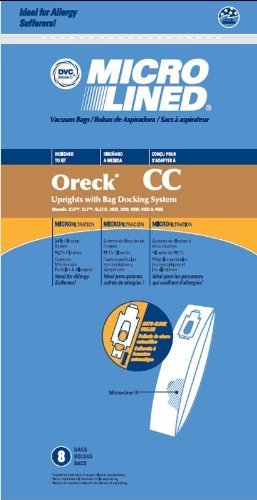 Oreck XL CC Upright Vacuum Bags Microlined by DVC