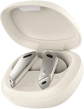 Edifier TWS NB2 True Wireless Active Noise Canceling Earbuds, ANC in-Ear Detection,Touch Control, Bluetooth 5.0 Earphones, 32 Hours Playback, White.