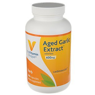 the Vitamin Shoppe Aged Garlic Extract 300 Capsules