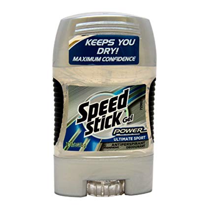 Speed Stick Power Antiperspirant Deodorant for Men, Clear Gel - 3 Ounce