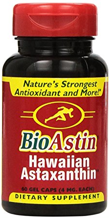 BioAstin, Hawaiian Astaxanthin, 4 mg, 60 Gel Caps